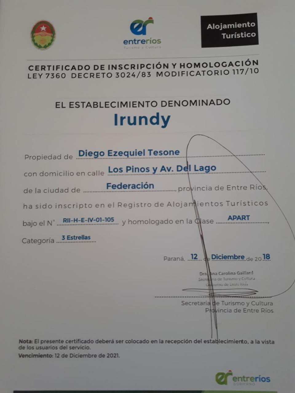 Irundy Apartments Federación Dış mekan fotoğraf